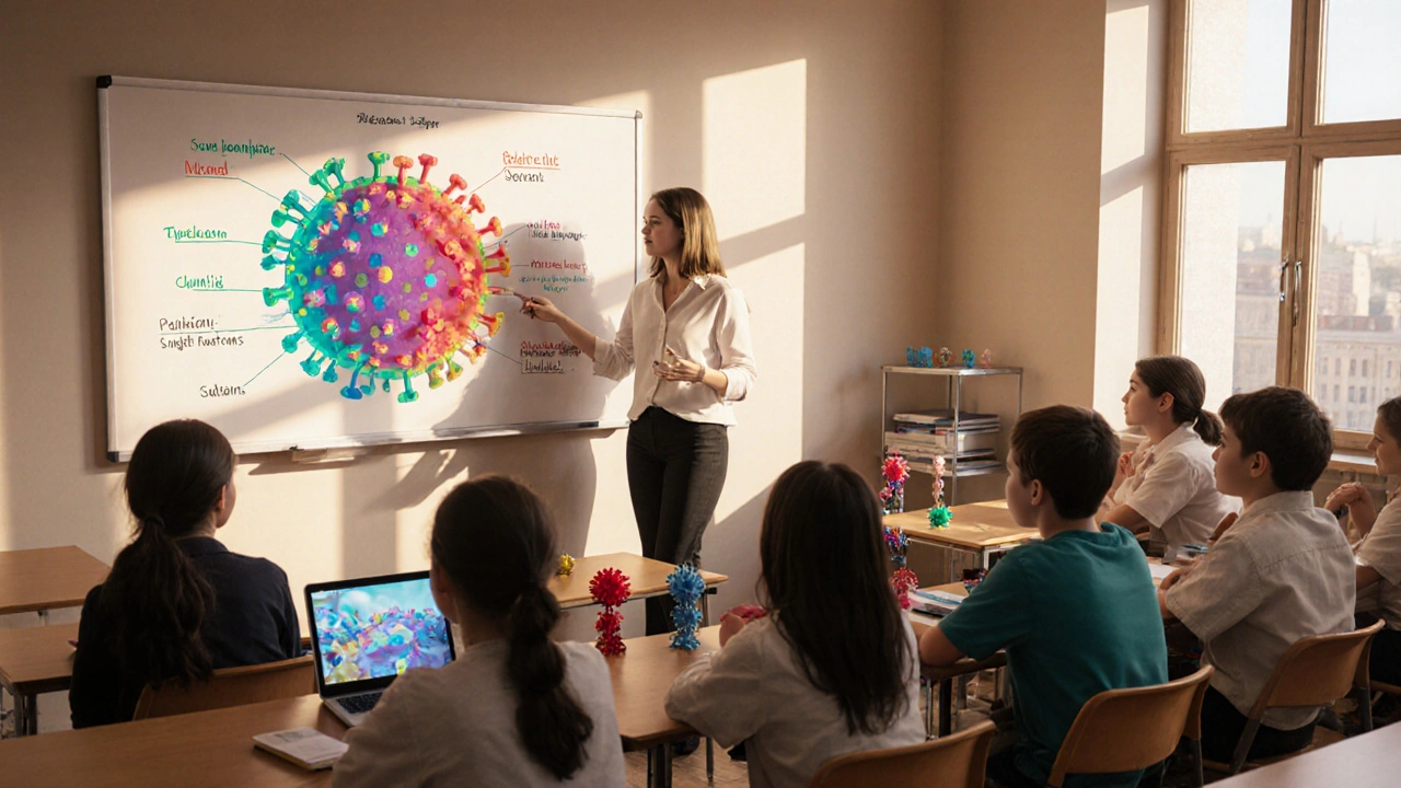 Virologie ve škole - proč ji učit