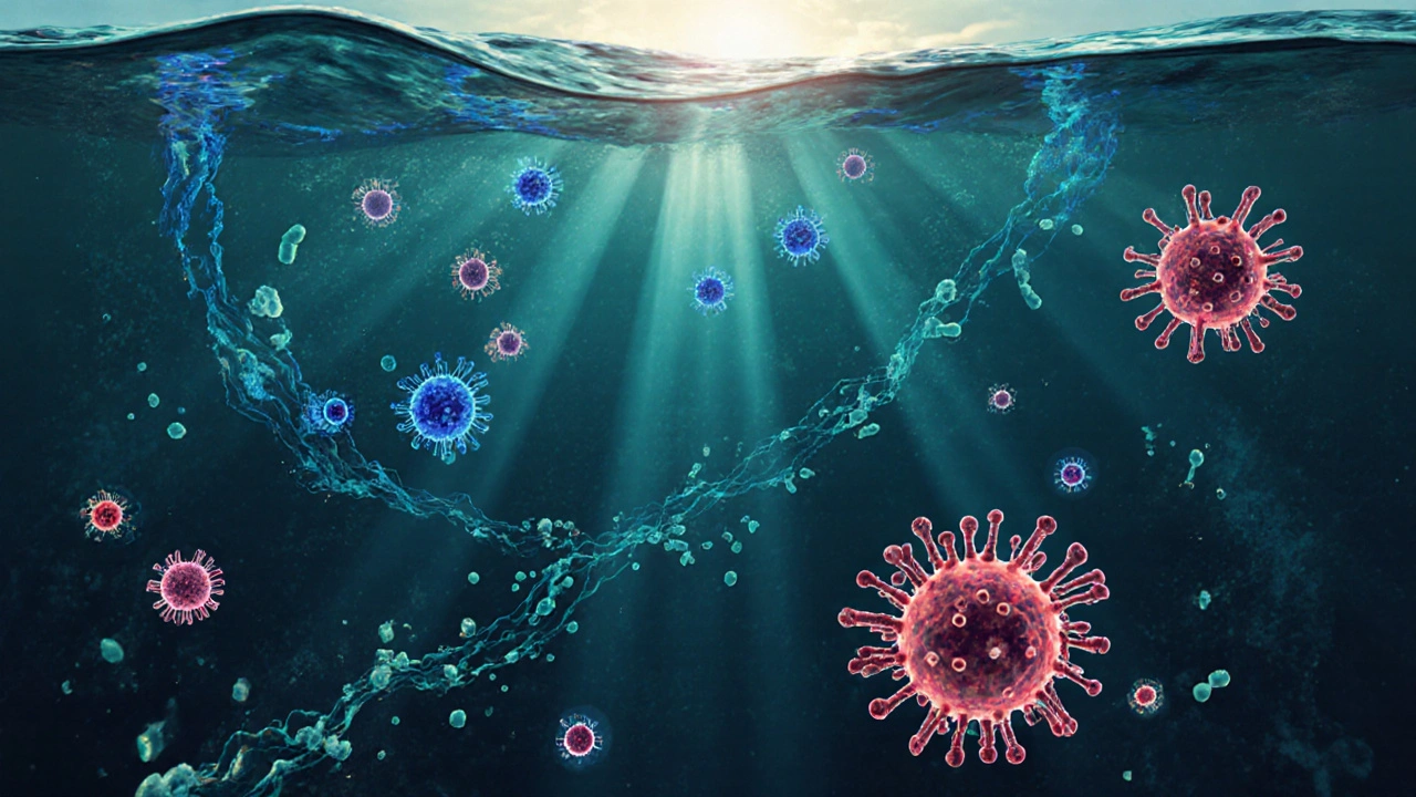 Bakterie se šíří z tropických vod do Baltského moře v důsledku oteplování oceánů.