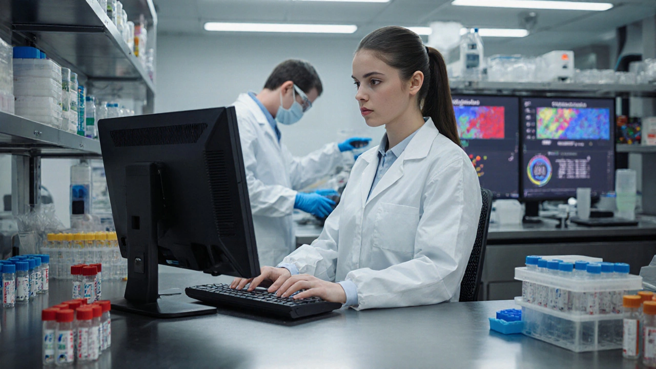 Jaký plat má sekretářka v bakteriologické laboratoři v ČR?