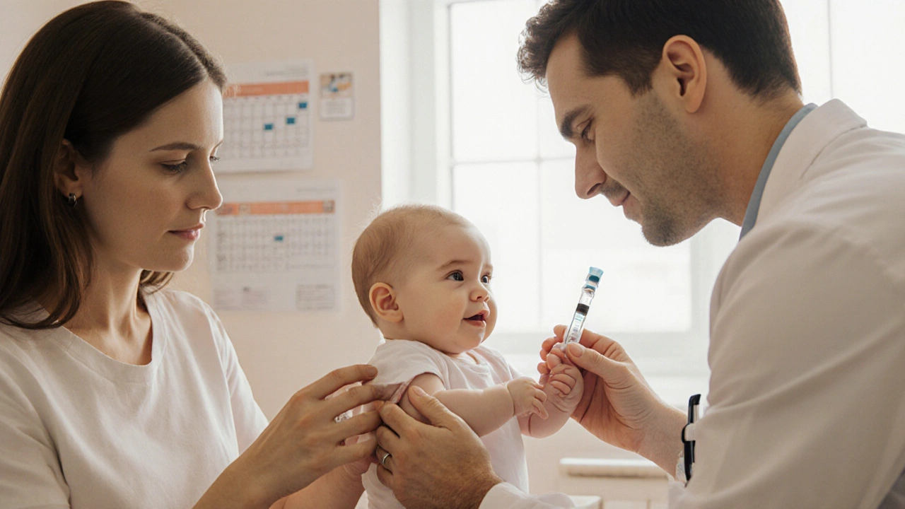 Kdy nejpozději očkovat hexavakcínou? Maximální termíny podle věku dítěte