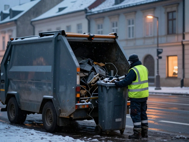 Kolik si vydělá popelář za měsíc v Česku v roce 2025?