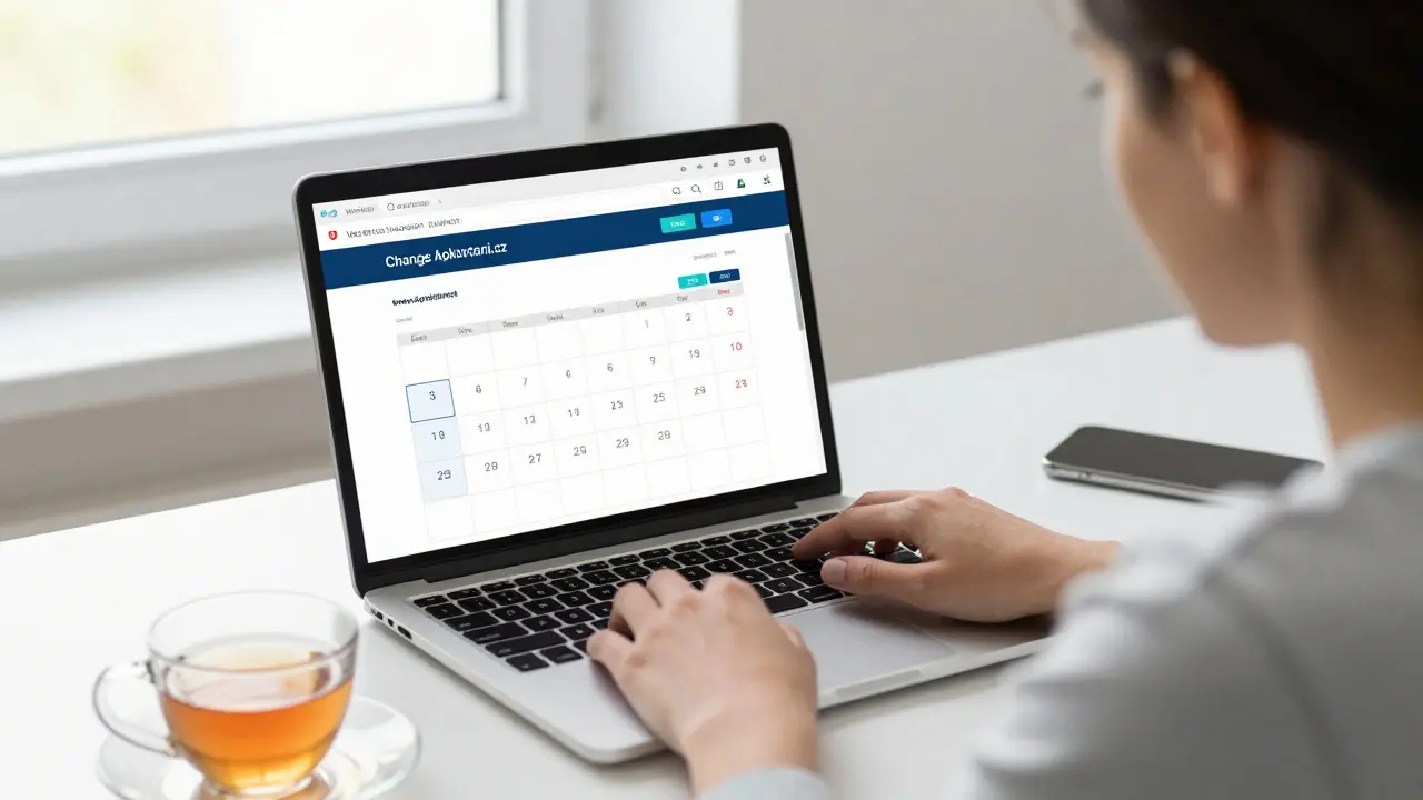 Jak změnit termín rezervace na očkování: krok za krokem