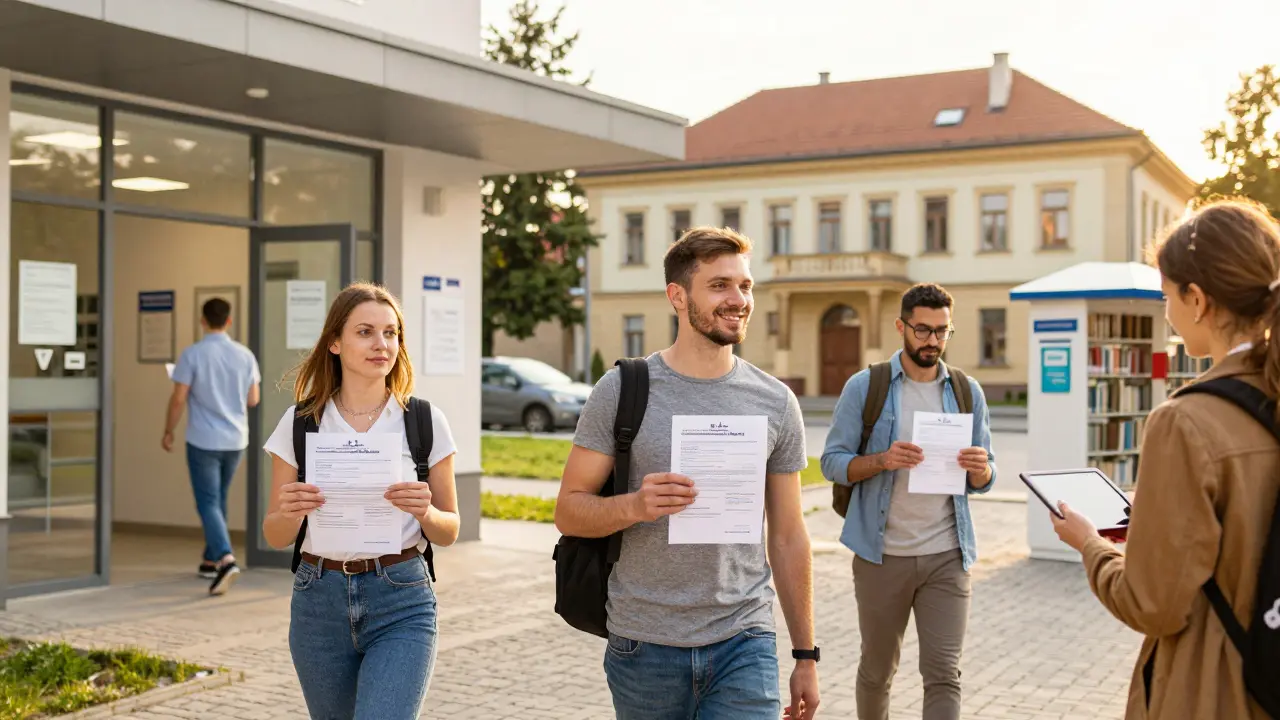 Lidé se v Czechii vydávají na různá očkovací centra s potvrzeními.