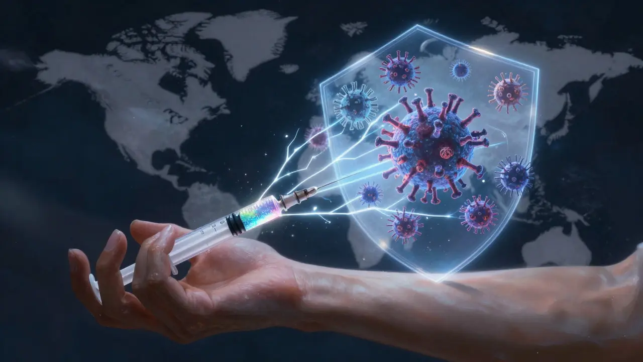 Univerzální vakcína proti koronavirům vytváří imunitní štít proti 14 různým typům virů v jedné injekci