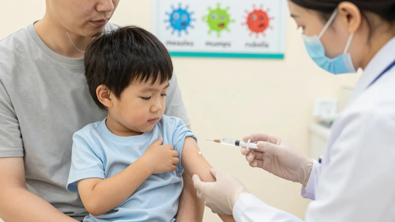 Jak dlouho trvá reakce na MMR očkování?