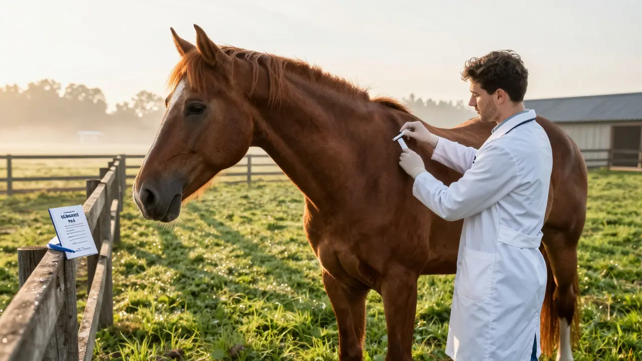 Jak naockovat koně: plán, časování a nejčastější chyby