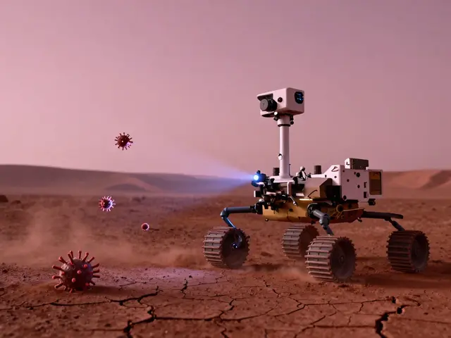 Virologie ve vesmíru: Hledání virů na jiných planetách